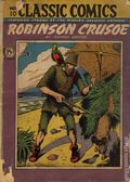 Classics Illustrated 010 Robinson Crusoe (1943) Canadian Edition 10A