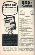 Rod and Custom Magazine (1953 Petersen Publishing Co.) Vol. 2 #5