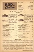 Rod and Custom Magazine (1953 Petersen Publishing Co.) Vol. 3 #3