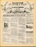 Last Gasp Catalog of Rock Books (1989 Last Gasp) 1989