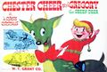 Chester Cheer and Gregory the Green Deer in A Circus Christmas (1954 W.T. Grant) 1