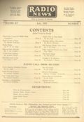 Radio News (1919-1948 Gernsback Publishing) Vol. 15 #1
