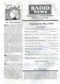 Radio News (1919-1948 Gernsback Publishing) Vol. 23 #5