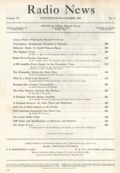 Radio News (1919-1948 Gernsback Publishing) Vol. 11 #4
