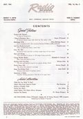 Radio and Television Mirror (1939-1942 MacFadden) Magazine Vol. 16 #3