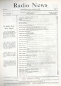 Radio News (1919-1948 Gernsback Publishing) Vol. 11 #9