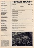 Space Wars (1977 Stories, Layouts & Press) Apr 1978