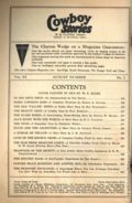 Cowboy Stories (1925-1937 Clayton/Street and Smith) Pulp Vol. 6 #3