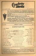 Cowboy Stories (1925-1937 Clayton/Street and Smith) Pulp Vol. 22 #4