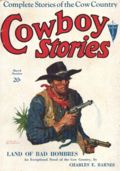 Cowboy Stories (1925-1937 Clayton/Street and Smith) Pulp Vol. 23 #1