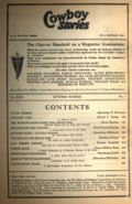 Cowboy Stories (1925-1937 Clayton/Street and Smith) Pulp Vol. 21 #4