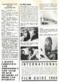 Continental Film Review (1952-1984 Eurap Publishing) UK Magazine Dec 1968