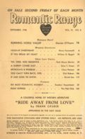 Romantic Range (1936-1938 Street & Smith) Pulp Vol. 6 #5