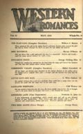 Western Romances (1929-1939 Dell) Pulp 1st Series Vol. 12 #36