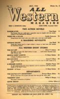 All Western Magazine (1931-1943 Dell Publishing) Pulp Vol. 17 #51