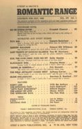 Street and Smith's Romantic Range (1938-1947 Street & Smith) Pulp Vol. 16 #3
