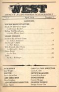 Far West (1978-1981 Wright Publishing Co.) Vol. 1 #2