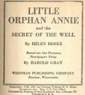 Little Orphan Annie and the Secret of the Well (1947 Whitman BLB) 1417