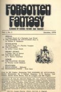 Forgotten Fantasy: Classics of Science Fiction and Fantasy SC (1970-1971 Digest) Vol. 1 #1