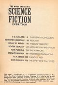 Thrilling Science Fiction (1966-1975 Ultimate Publishing) Pulp 7