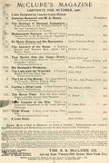 McClure's Magazine (1893-1929 S.S. McClure) Oct 1900