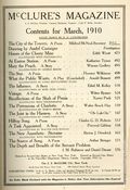 McClure's Magazine (1893-1929 S.S. McClure) Mar 1910