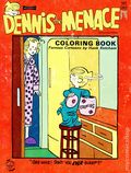 Dennis the Menace Coloring Book SC (c. 1950 Saalfield) Famous Cartoons by Hank Ketcham 4620