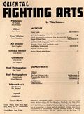 Oriental Fighting Arts (1974 - 1975 Can-Am Media) Vol. 1 #5