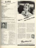 Life (1883-2000 Clair Maxwell/Life Publishing Company) Magazine May 15 1944
