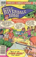Archie at Riverdale High (1972) Canadian Price Variant 99