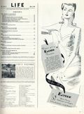 Life (1883-2000 Clair Maxwell/Life Publishing Company) Magazine May 3 1943