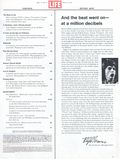 Life (1883-2000 Clair Maxwell/Life Publishing Company) Magazine Aug 4 1972