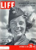 Life (1883-2000 Clair Maxwell/Life Publishing Company) Magazine Sep 25 1950