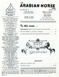 Arabian Horse News (1949-1972 Thomas Y. Funston) Vol. 13 #9