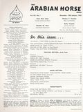 Arabian Horse News (1949-1972 Thomas Y. Funston) Vol. 15 #1