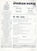 Arabian Horse News (1949-1972 Thomas Y. Funston) Vol. 14 #5