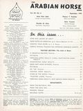 Arabian Horse News (1949-1972 Thomas Y. Funston) Vol. 15 #8
