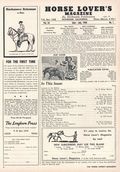 Horse Lover's Magazine (1935-1969 Horse Lover's Magazine) Vol. 26 #1