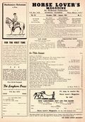 Horse Lover's Magazine (1935-1969 Horse Lover's Magazine) Vol. 26 #4
