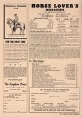 Horse Lover's Magazine (1935-1969 Horse Lover's Magazine) Vol. 22 #5