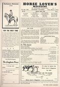 Horse Lover's Magazine (1935-1969 Horse Lover's Magazine) Vol. 25 #5