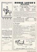 Horse Lover's Magazine (1935-1969 Horse Lover's Magazine) Vol. 26 #2