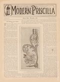 Modern Priscilla (1887-1930 Priscilla Company) Magazine Nov 1898
