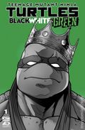 Teenage Mutant Ninja Turtles Black White and Green (2024 IDW) 1SMZ.C