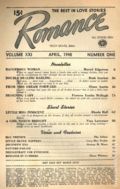 Romance (1938-1954 Popular Publications) Pulp 5th Series Vol. 21 #1