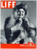 Life (1883-2000 Clair Maxwell/Life Publishing Company) Magazine Nov 25 1940