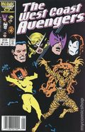 Avengers West Coast (1985) Mark Jewelers 16MJ