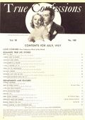 True Confessions (1922-1985 Fawcett) Magazine 180