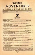 World Adventurer (1934 Fiction Guild) Pulp Vol. 1 #1