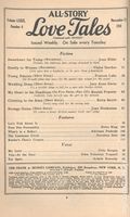 All-Story Love (1929-1955 Popular Publication) Pulp Vol. 79 #6